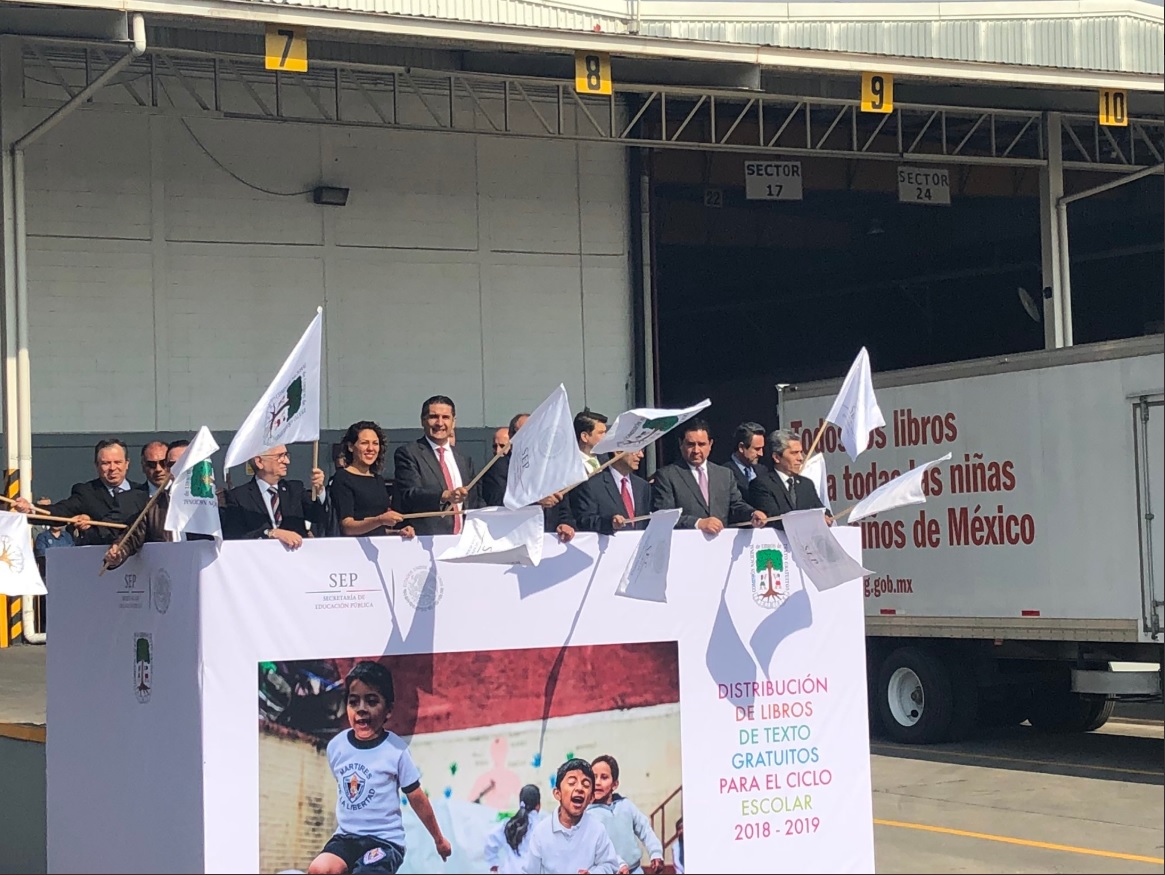 SEP inicia distribución de 194 millones de libros de texto gratuitos en México