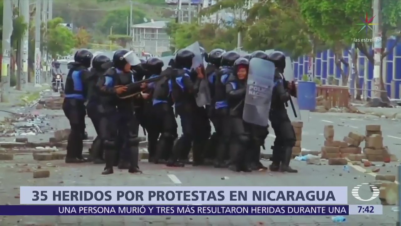 Siguen las protestas en contra del presidente de Nicaragua, Daniel Ortega