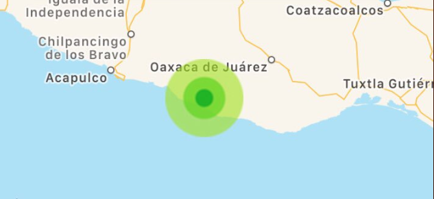 Se registra sismo de magnitud 4.3 en Oaxaca