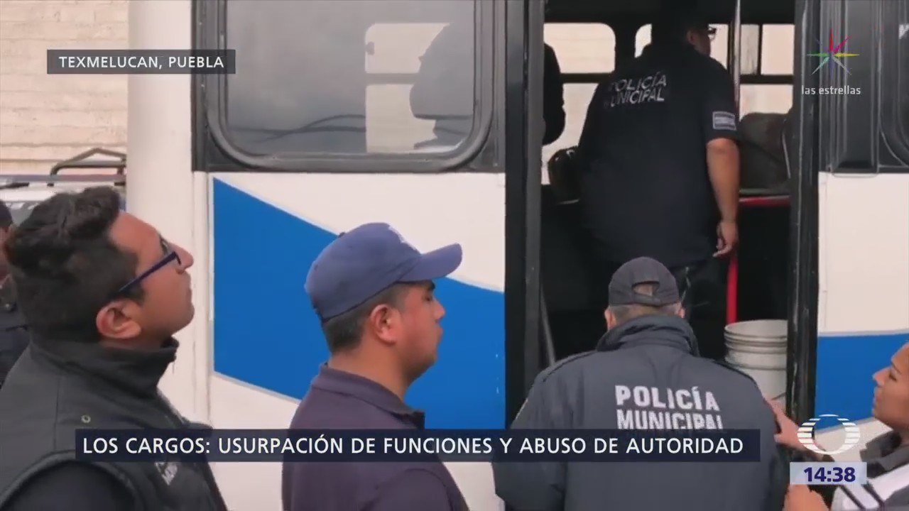 Trasladan Penal Tepexi Rodríguez Policías Detenidos Texmelucan