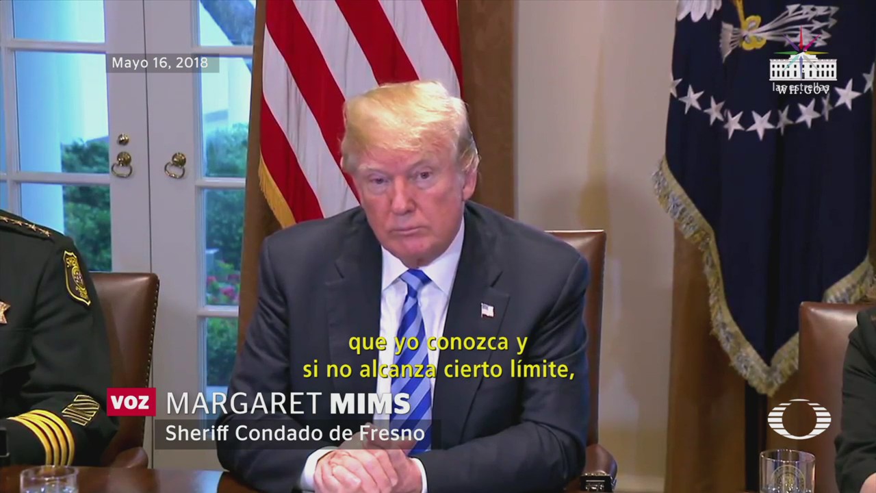 Trump Aclara Llamó Animales Pandilleros Mara Salvatrucha