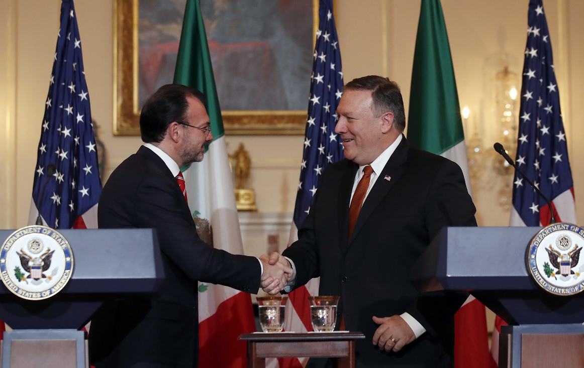 En Washington, conferencia sobre seguridad y prosperidad en Centroamerica, anuncia Videgaray
