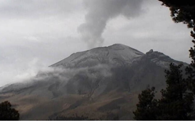 el volcan popocatepetl registra 73 exhalaciones dice cenapred