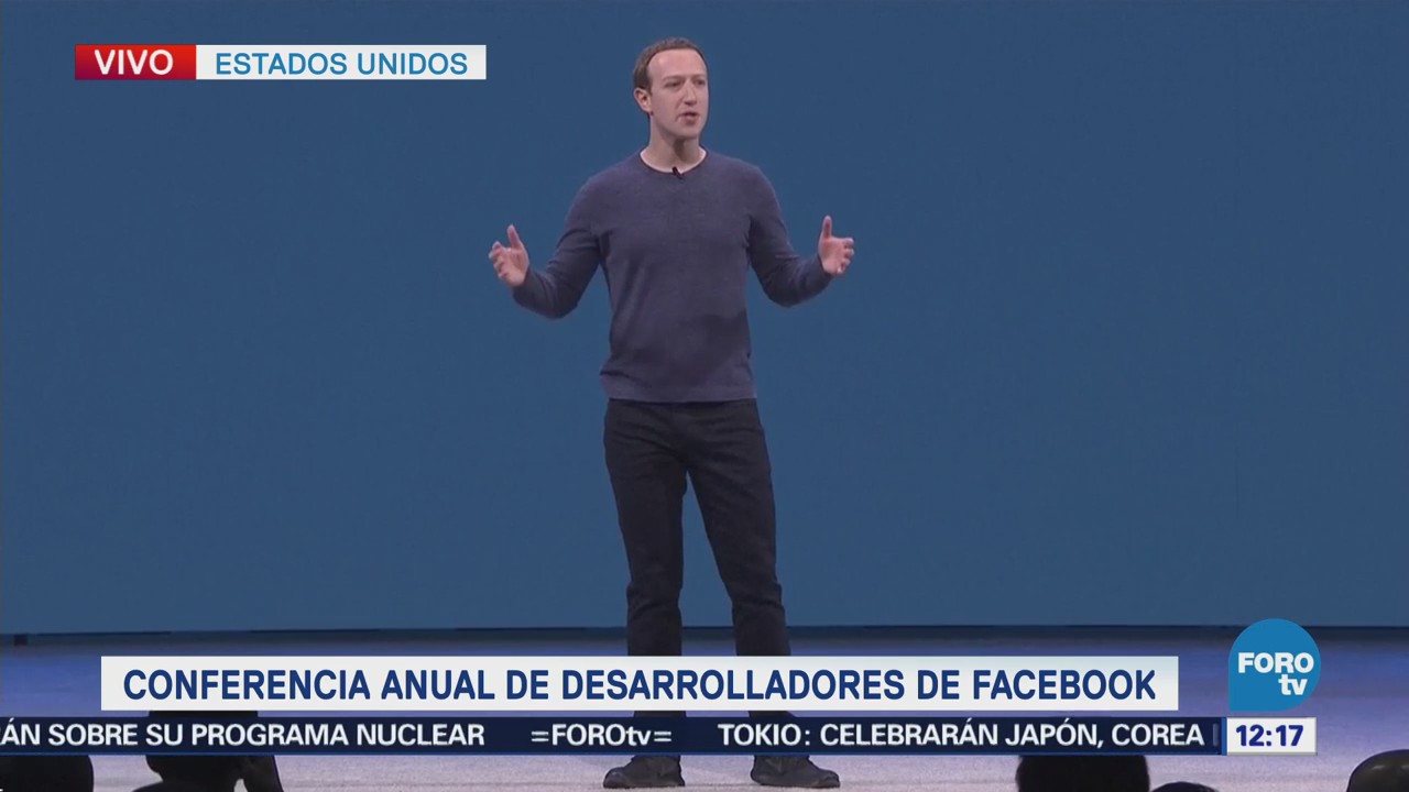 Zuckerberg habla en conferencia de desarrolladores de Facebook