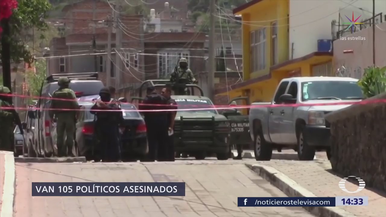 105 Políticos Han Sido Asesinados México