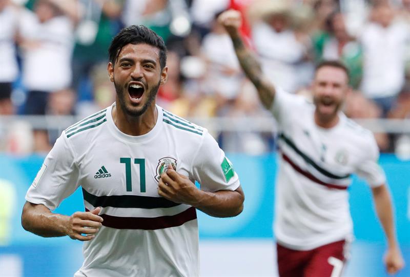 México le gana a Corea del Sur en el Mundial