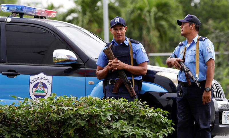 Nicaragua niega uso de vehículos de EU para reprimir
