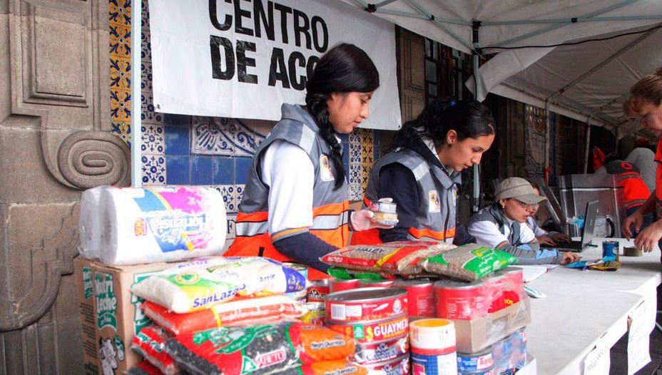 CDMX instala centro de acopio para damnificados en Guatemala