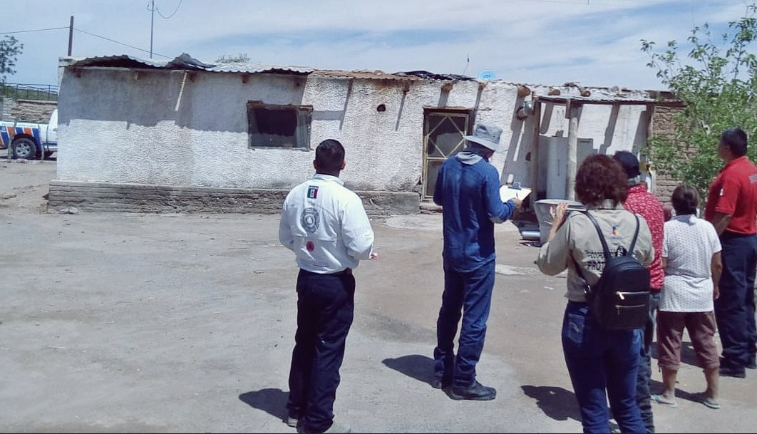 Reportan 21 viviendas afectadas por tromba en Chihuahua