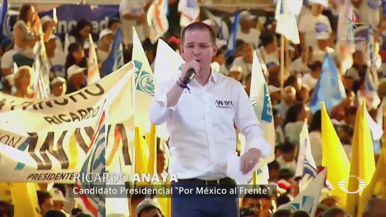 Anaya cierra campaña en Guanajuato