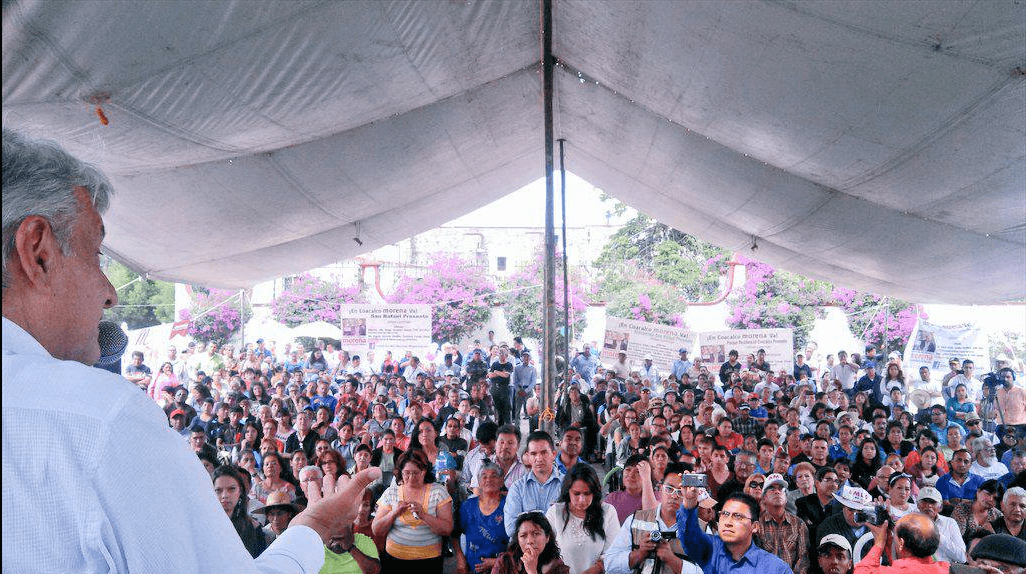 López Obrador se reúne con ciudadanía del Estado de México