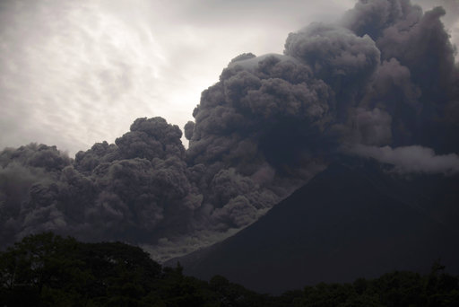 volcan fuego guatemala concluye erupcion 16 horas