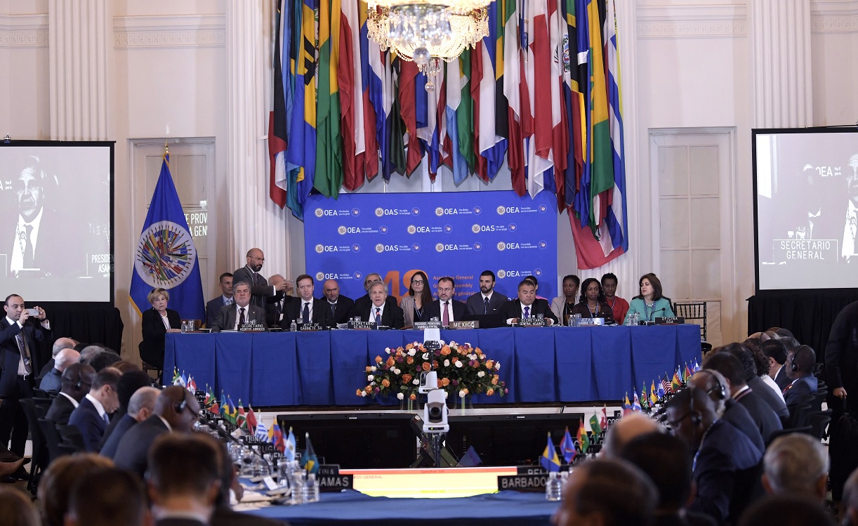 Siete países plantean iniciar suspensión de Venezuela de OEA