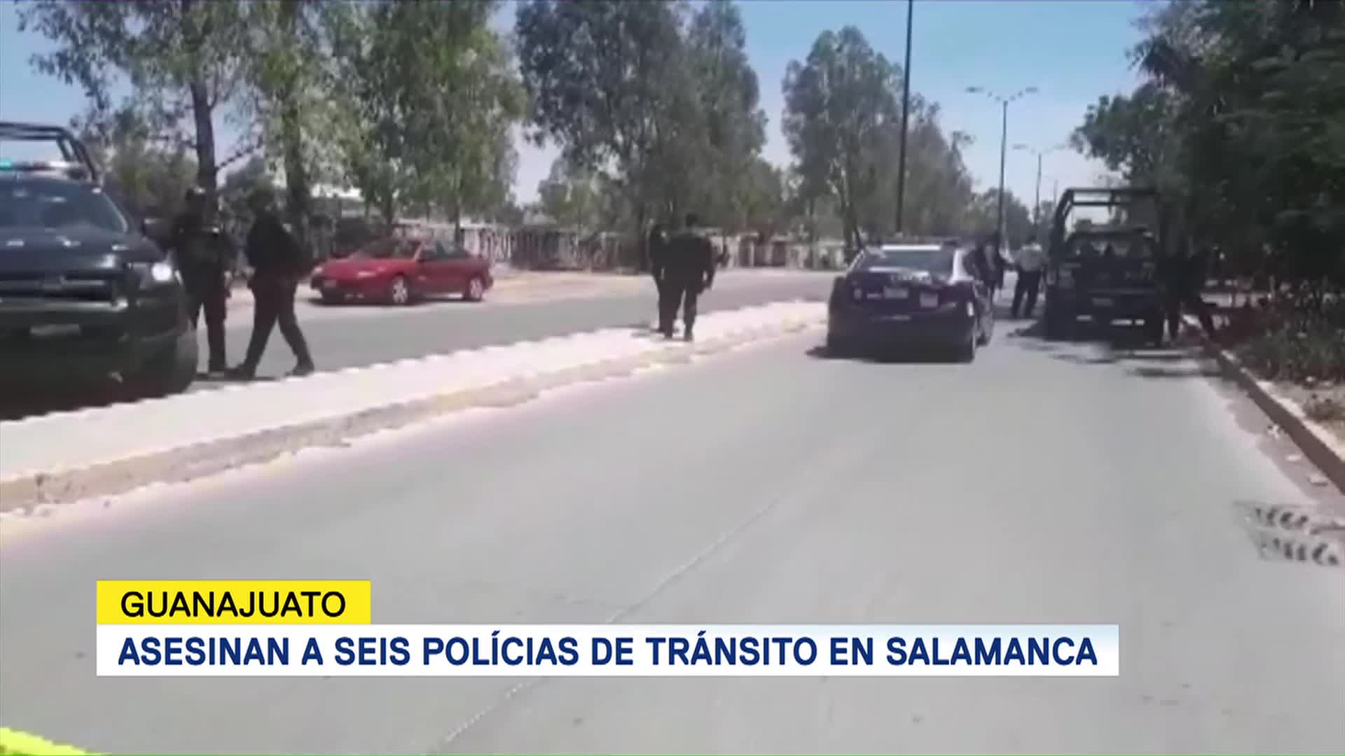 Asesinan Seis Policías Tránsito Salamanca Guanajuato
