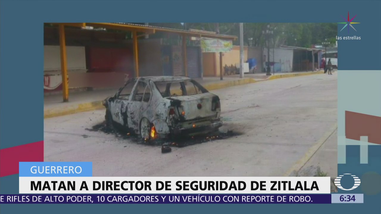 Asesinan al director de Seguridad Pública de Zitlala, Guerrero
