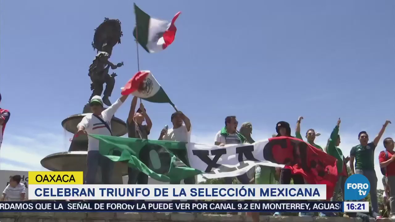 Celebraron Goles México Mundial Rusia Estados