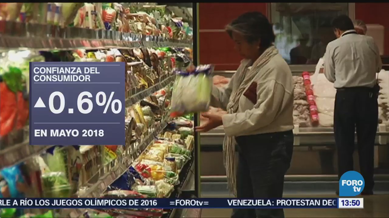 Aumenta Confianza Consumidor México