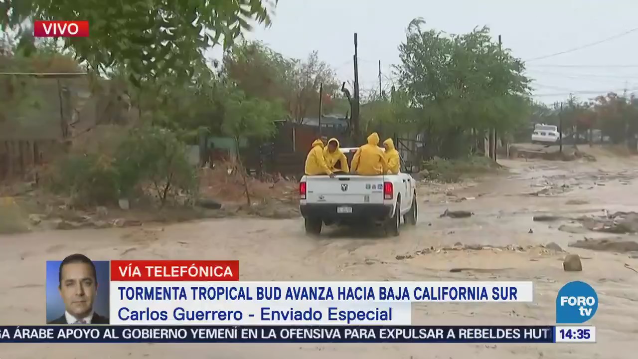 Autoridades BCS Piden Población Acudir Refugios Llegada Bud