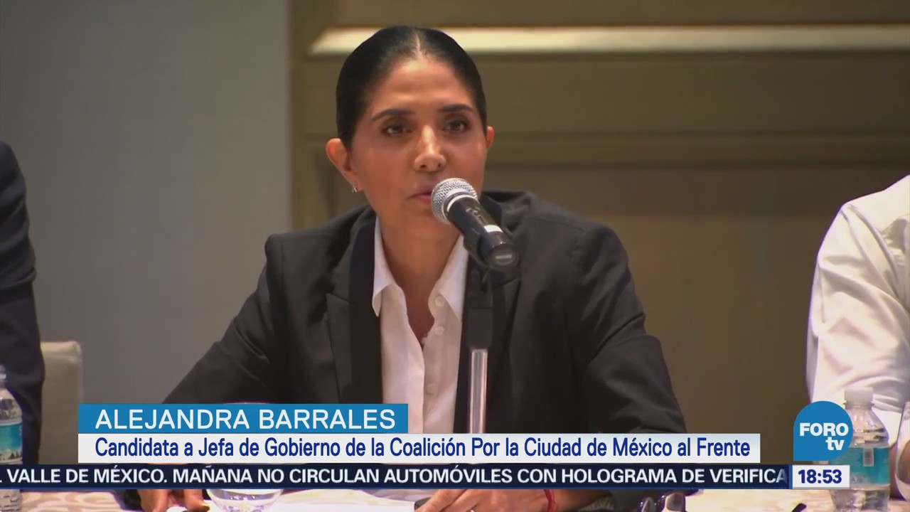 Barrales Presenta Propuesta Seguridad Cdmx Elecciones