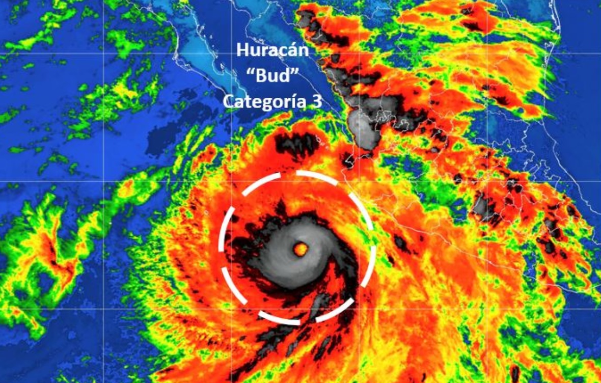 'Bud' provocará tormentas torrenciales nocturnas en Nayarit y Jalisco: SMN