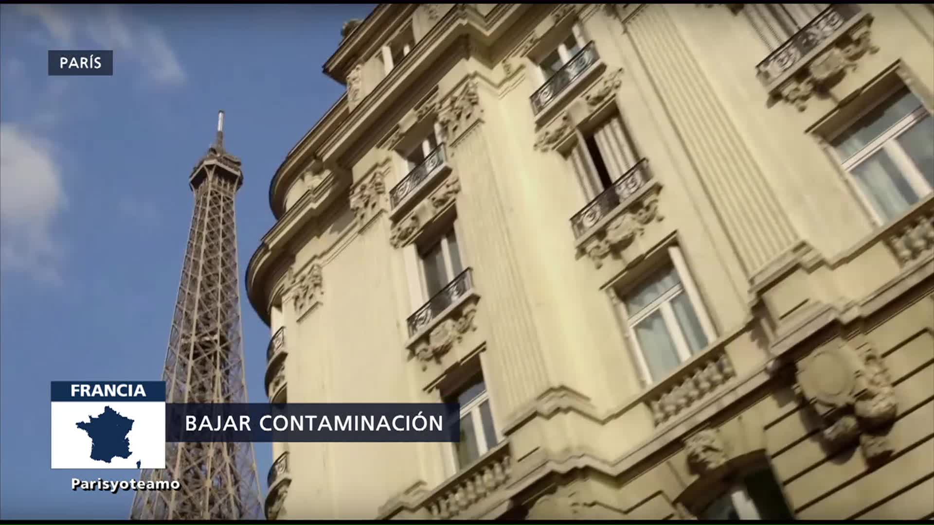 Busca París Frenar Índices Contaminación Medio Ambiente