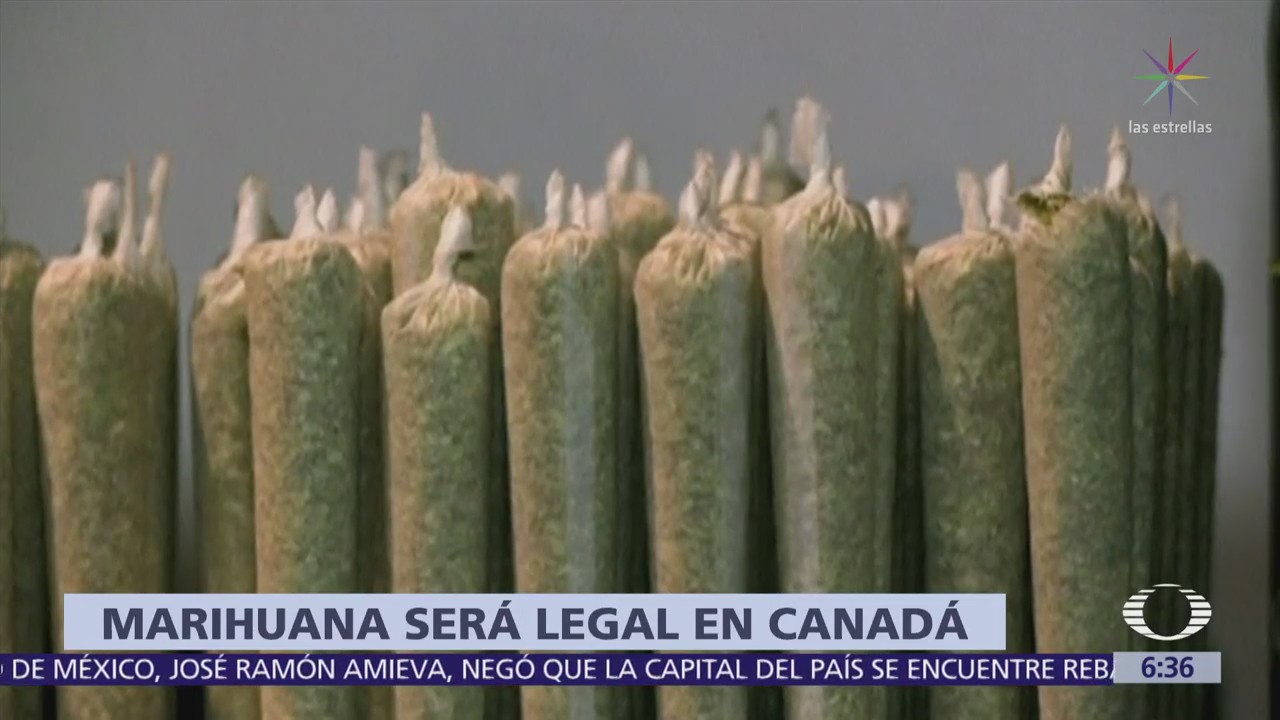 Canadá, primer país del G7 que legaliza marihuana recreativa