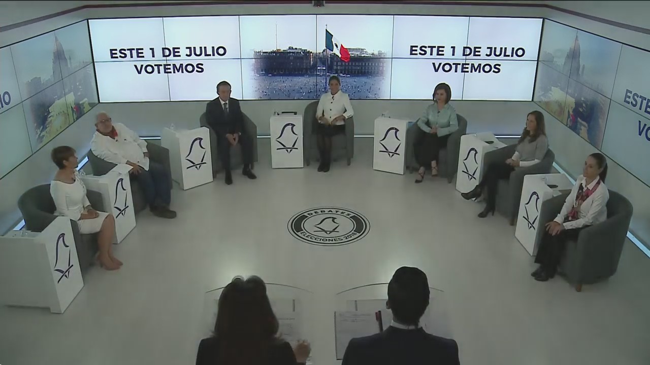 Candidatos Gobierno Cdmx Debaten Tercera Ocasión