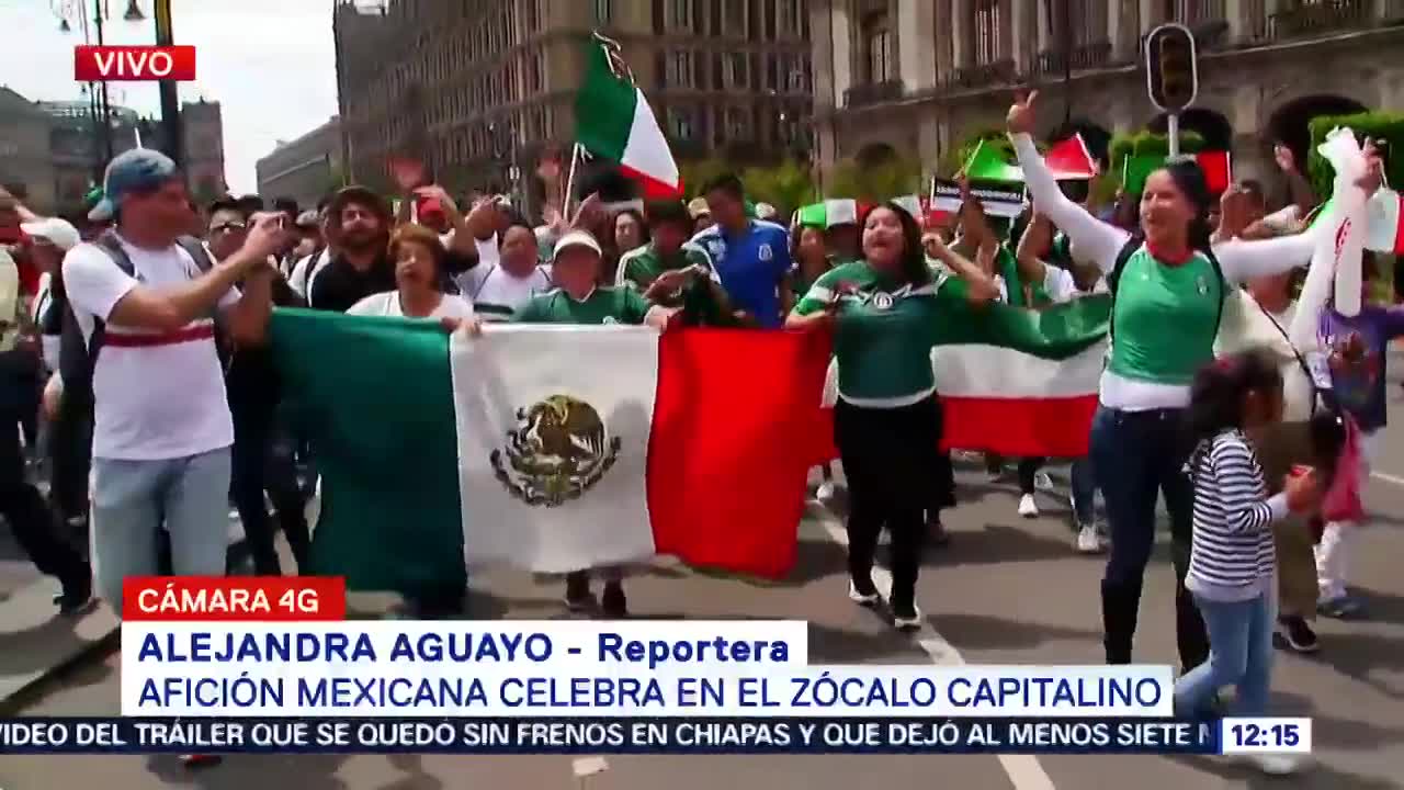 Celebran Todo País Segundo Triunfo México Rusia