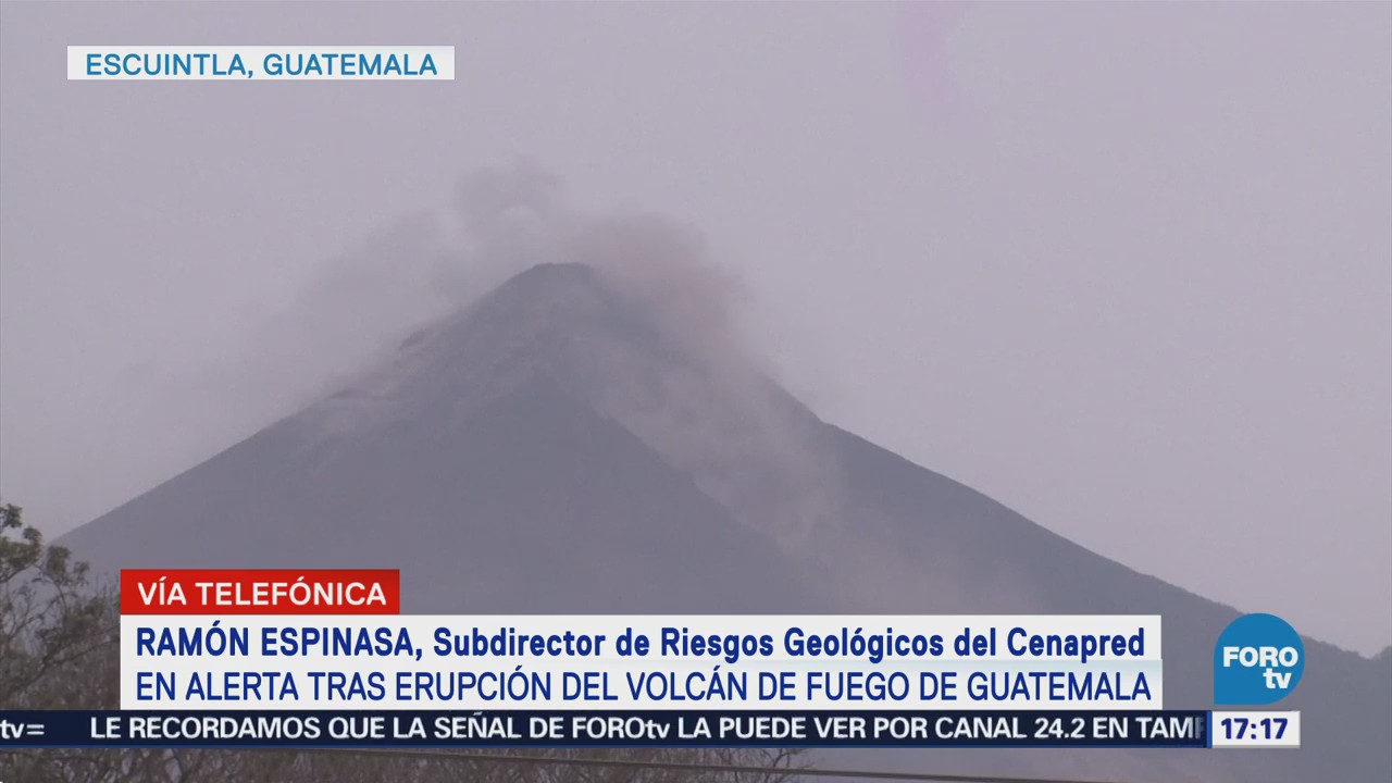 Cenapred Monitorea Volcanes Mexicanos Ramón Espinasa,