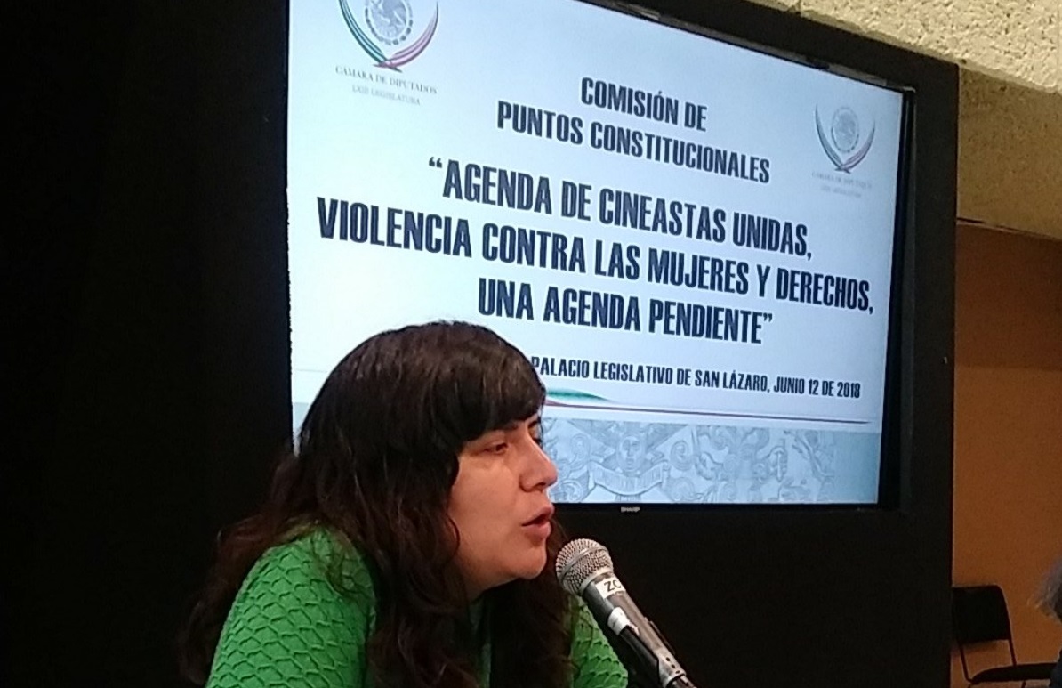 Mujeres cineastas denuncian violencia de género en San Lázaro