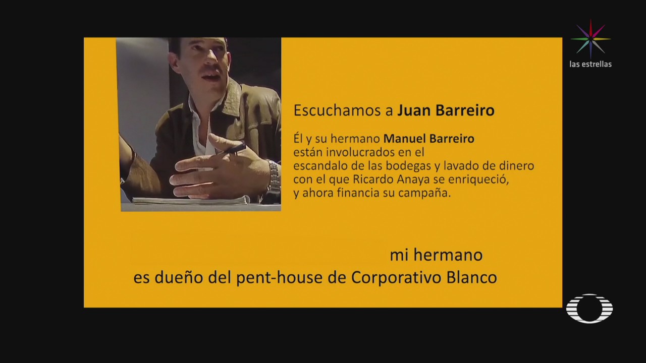 Video Ricardo Anaya Manuel Barreiro Lavado