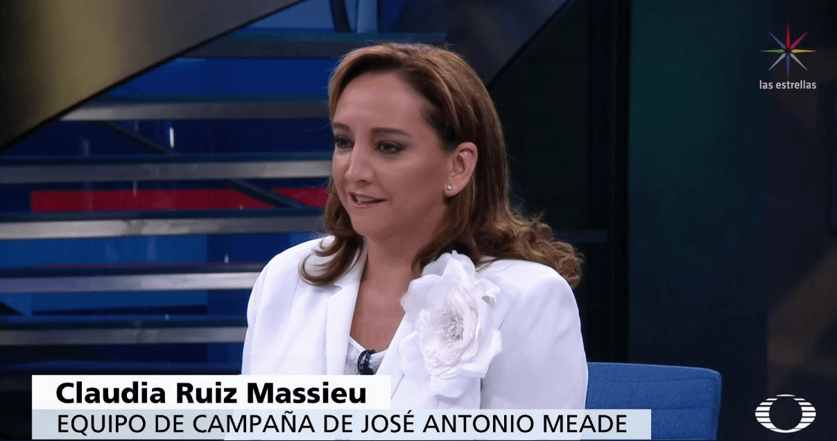 Claudia Ruiz Massieu (Noticieros Televisa)