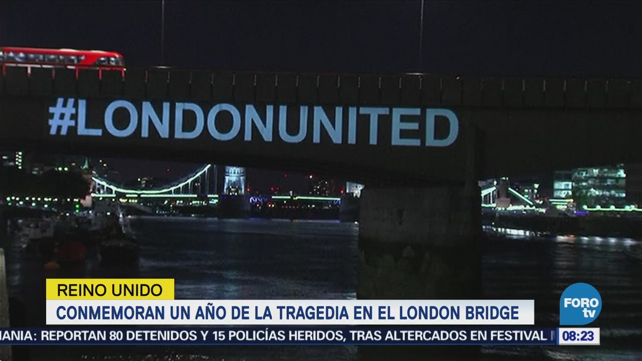 Conmemoran Un Año Tragedia London Bridge