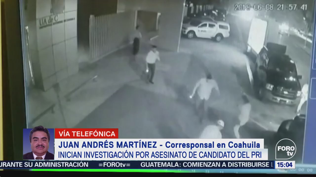 Coahuila inicia investigación por asesinato candidato