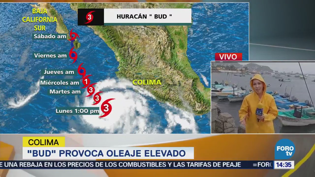 Colima Evacua 150 Personas Armería Huracán Bud