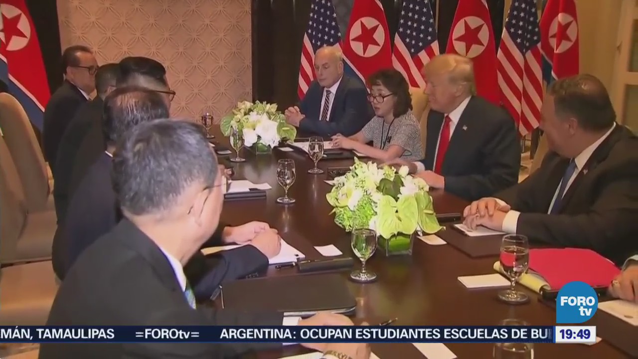 Comunidad Internacional Aplaude Encuentro Trump-Kim