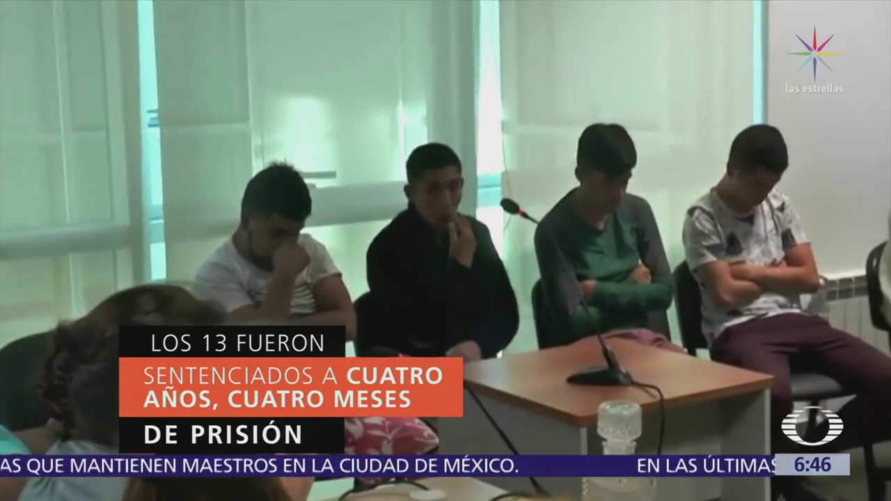 Condenan a 13 mexicanos en Uruguay por robo de joyería