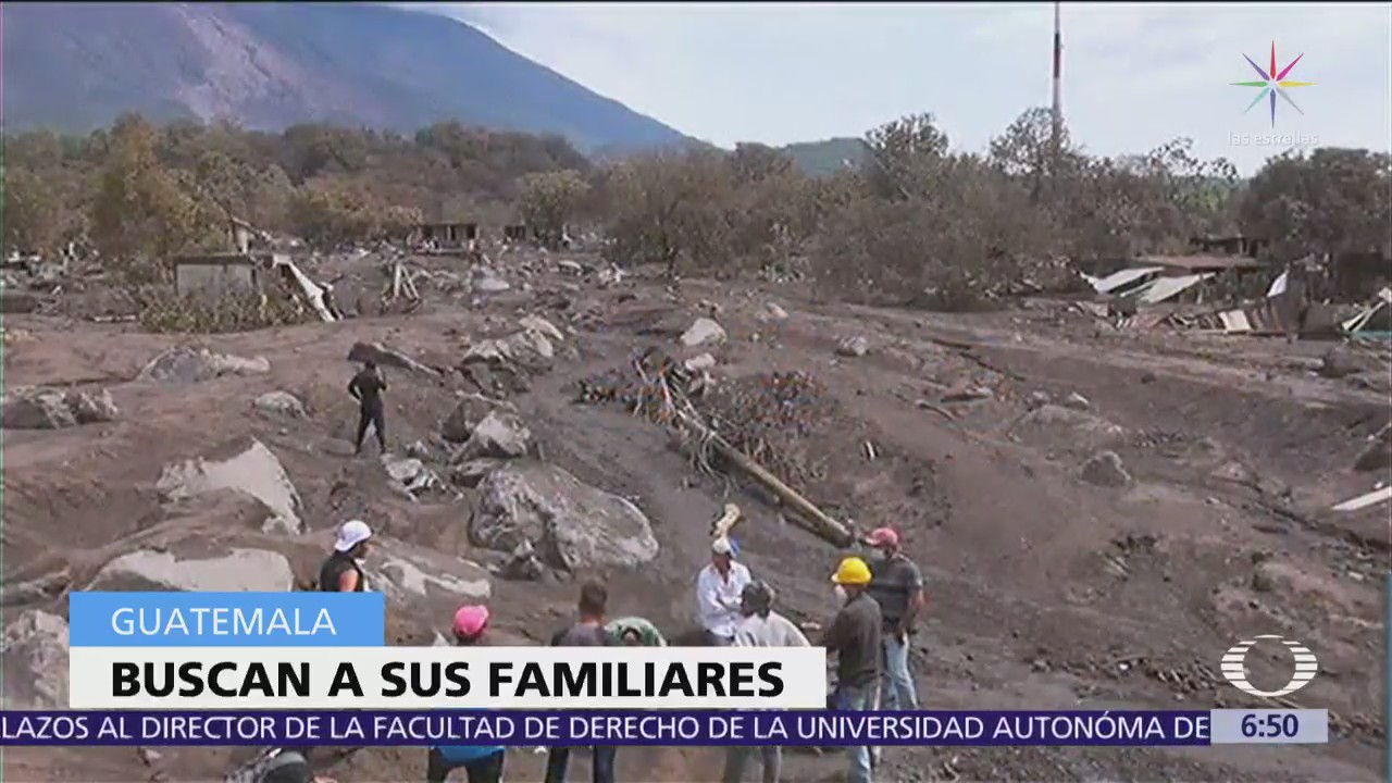 Continúa alerta roja en Guatemala por el Volcán de Fuego