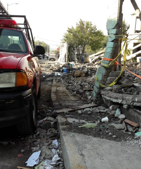 Suman 7 muertos y 8 heridos por explosión en Tultepec