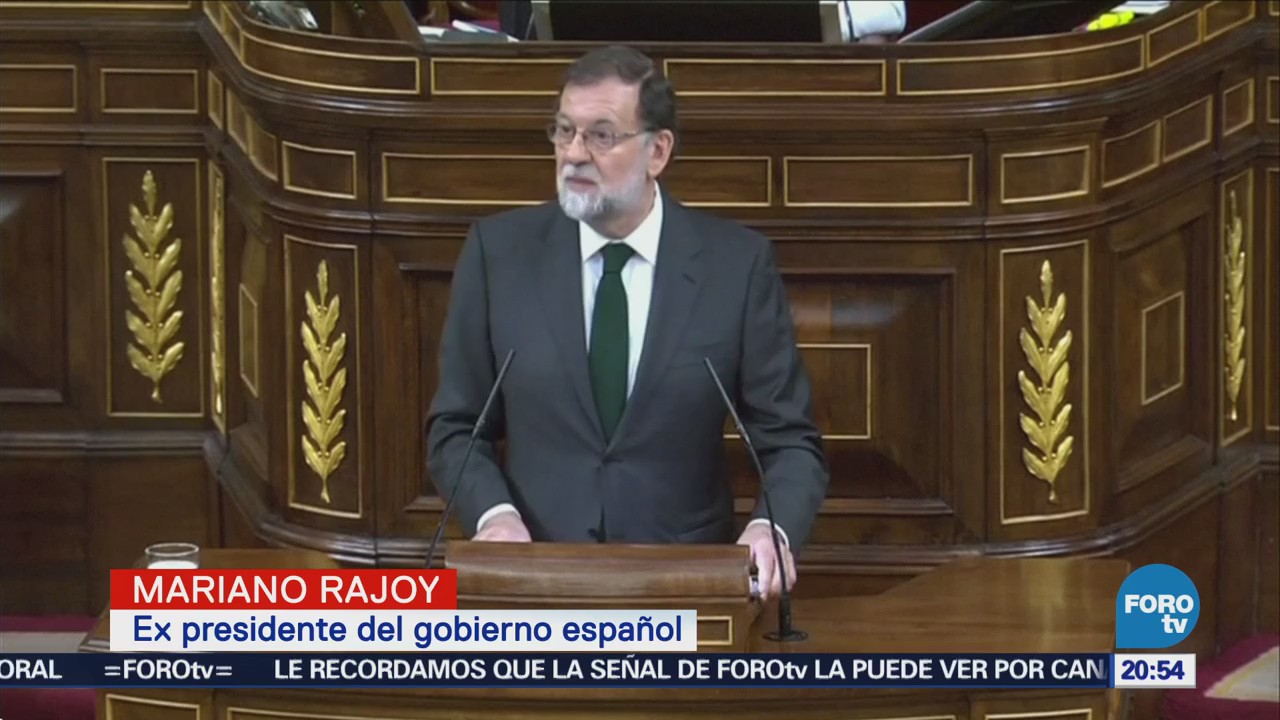 Destituyen Mariano Rajoy Presidente España Español
