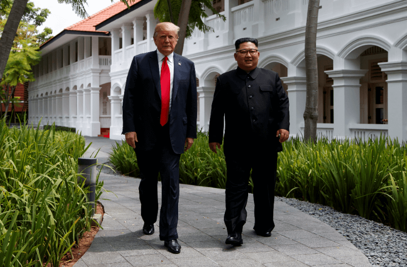 SRE: Positivo, encuentro Trump-Kim en Singapur