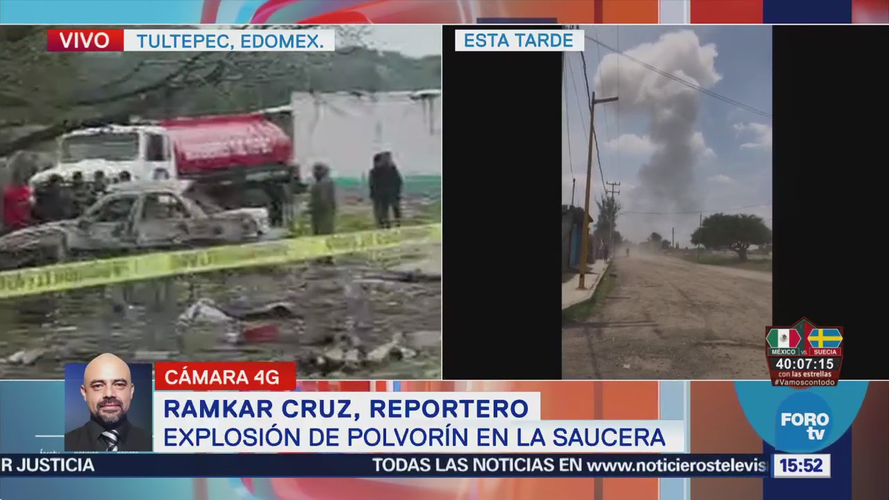Ejército Trabaja Zona Explosión Polvorín Tultepec