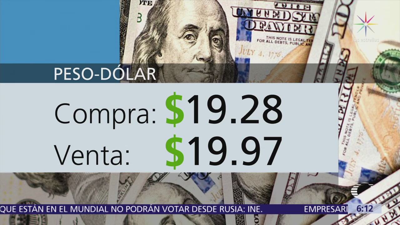 El dólar se vende en $19.97