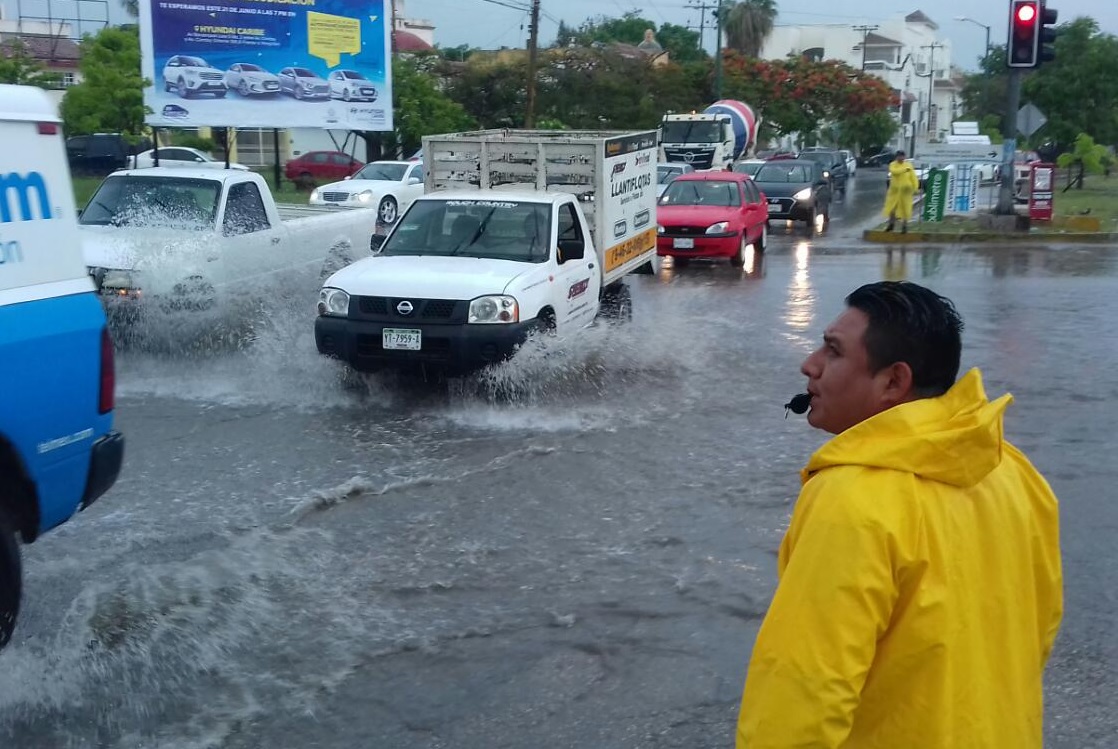 Zona de inestabilidad provoca lluvias en Yucatán y Q. Roo