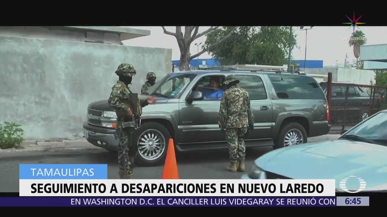 Gobierno mexicano protege a familiares de desaparecidos en Tamaulipas