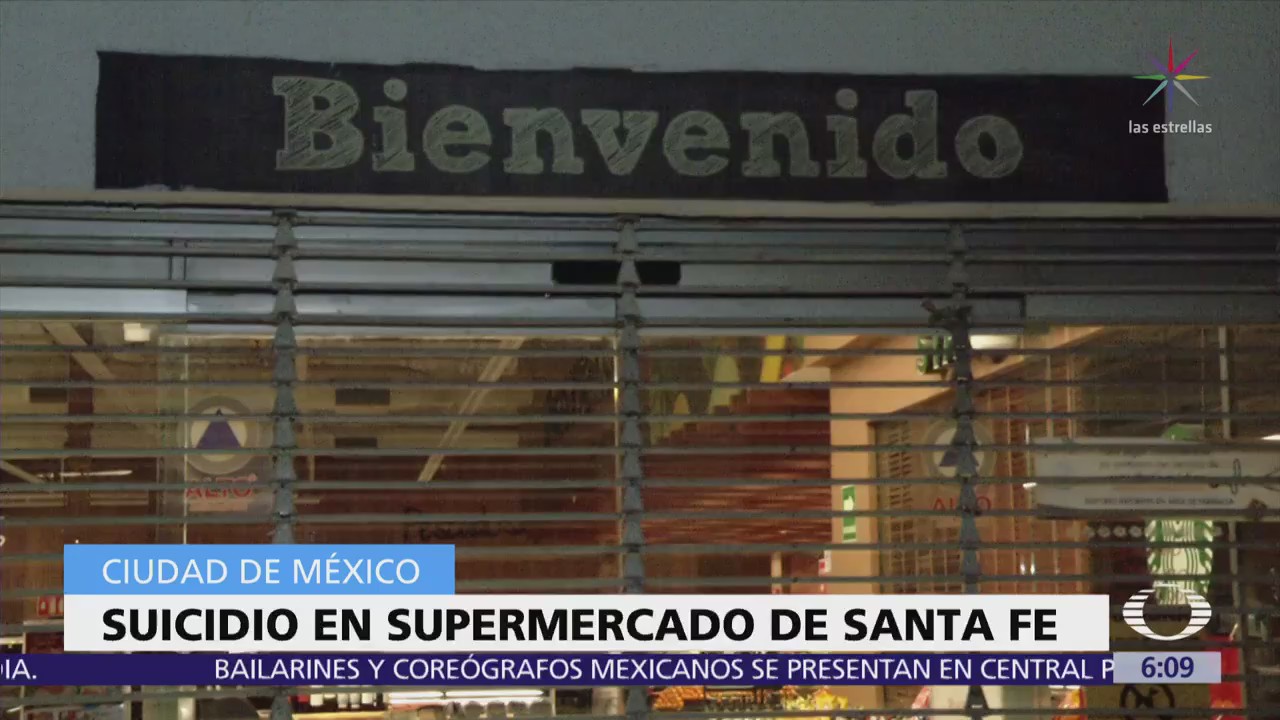 Hombre se suicida en supermercado de Santa Fe, CDMX