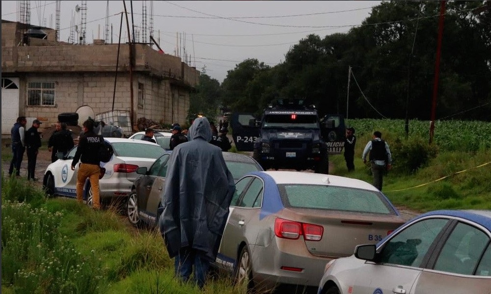Investigan homicidio de policías en Amozoc, Puebla