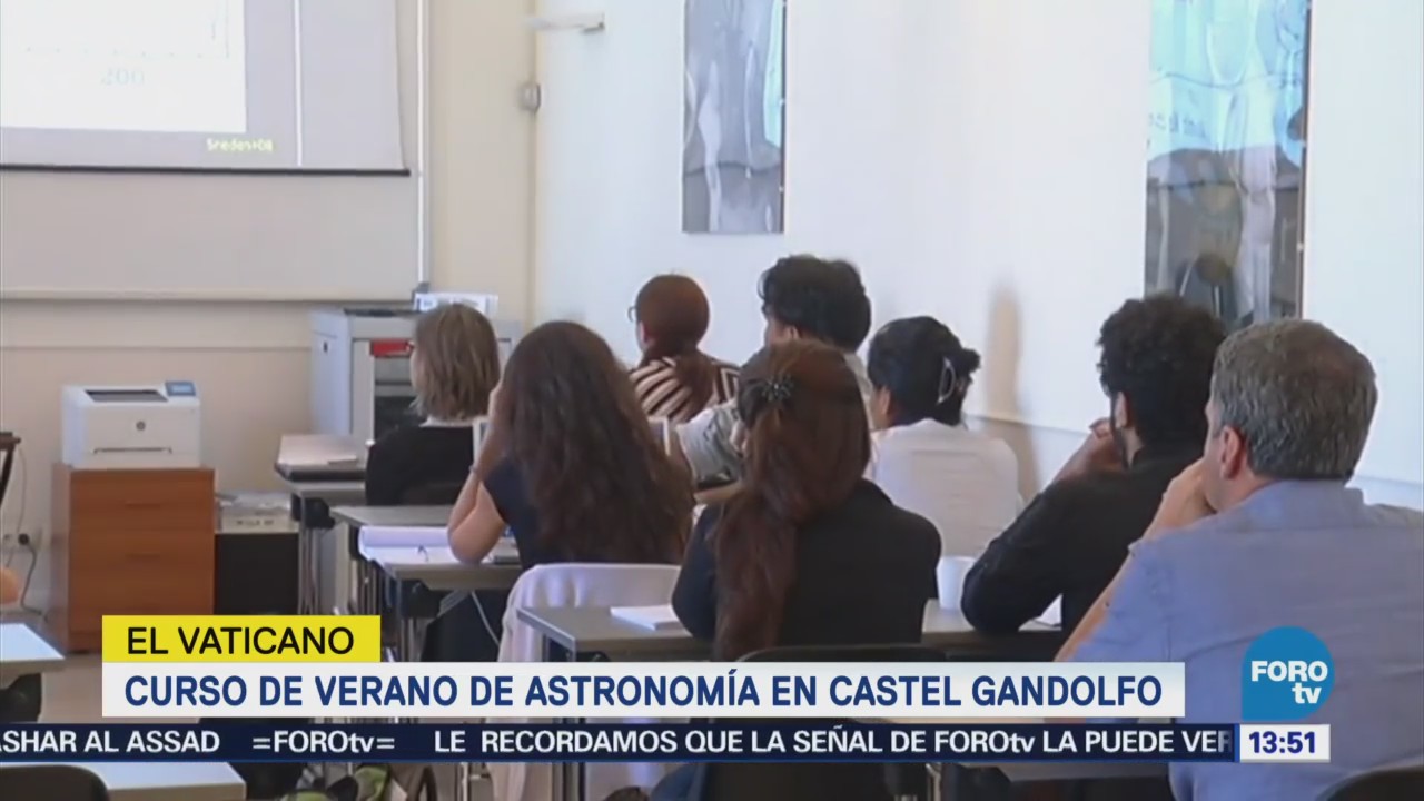 Imparten curso de astronomía en Castel Gandolfo, en el Vaticano