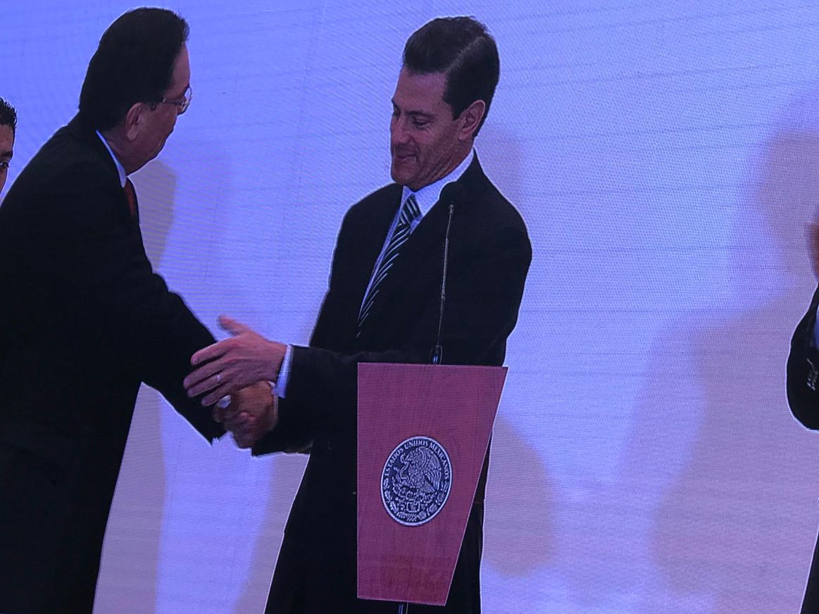 Inaugura Enrique Peña Nieto convención anual de Canacintra