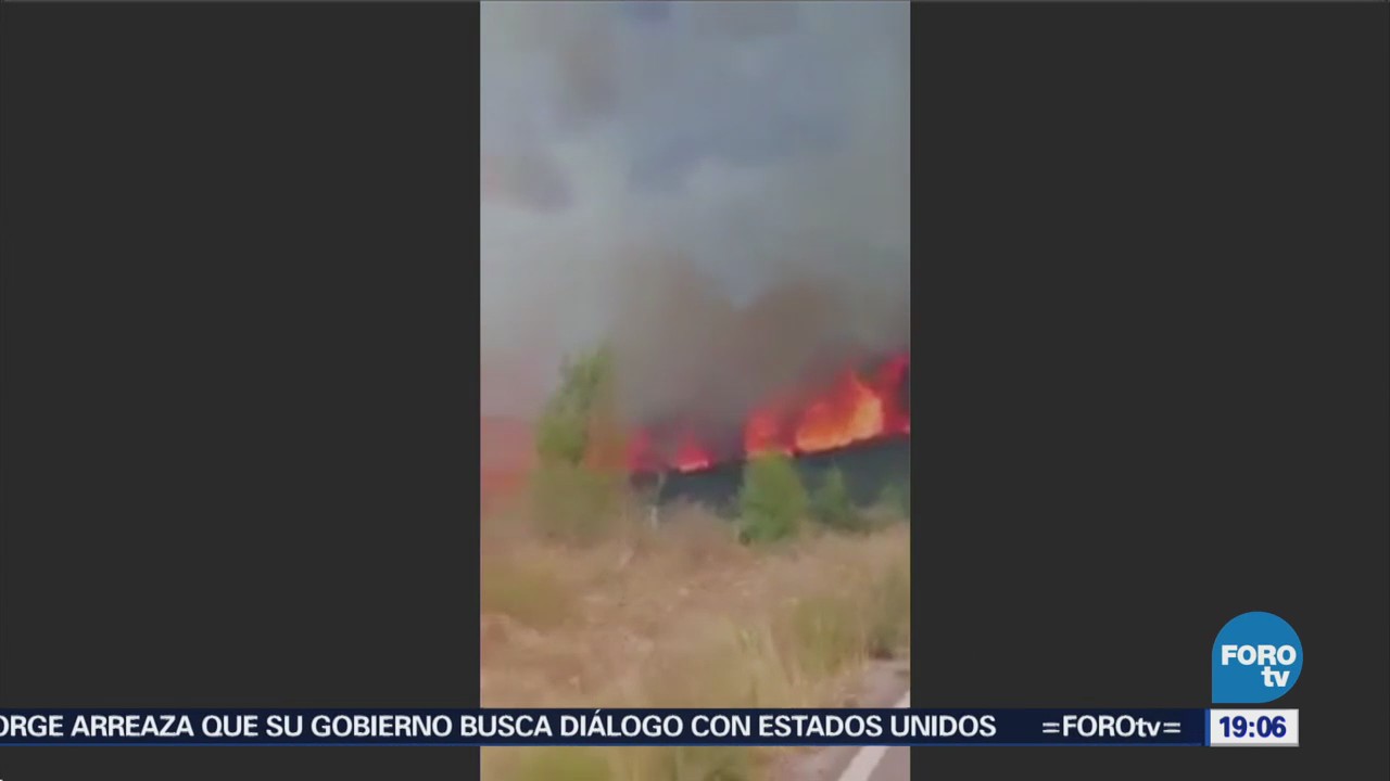 Incendio Forestal Predio Arteaga Coahuila Ecología